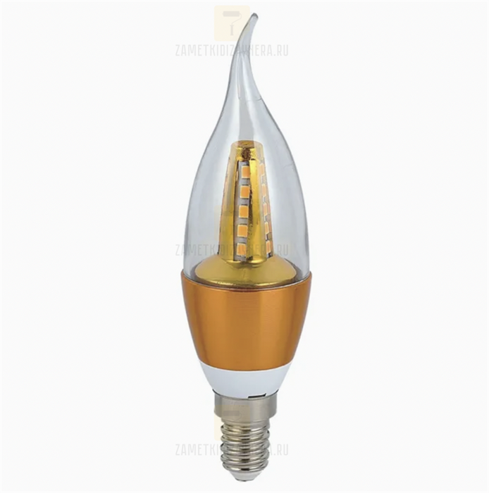 Лампа e14 на 9 ватт с Хвостом - фото 8877