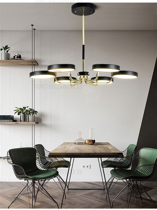 Чёрно-золотая на 6 голов - фото 8901